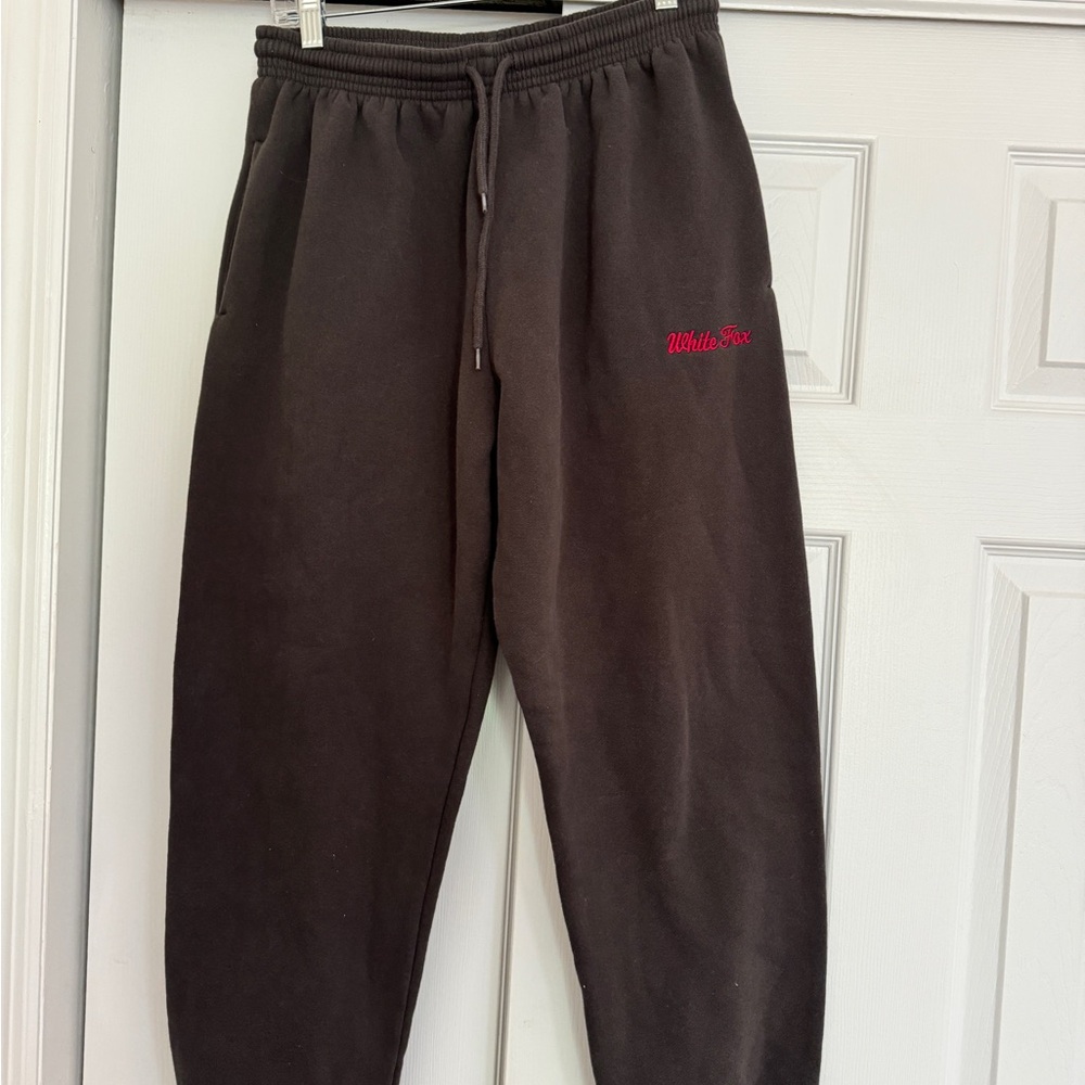 Whitefox charcoal gray Sweatpants